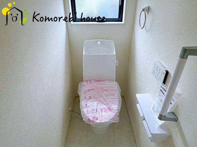 白岡市篠津　第３　新築一戸建て　リーブルガーデン　01のトイレ|トイレも気になるポイント