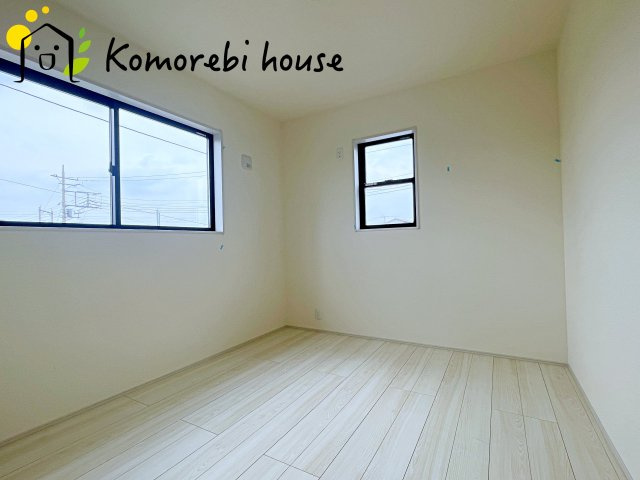 白岡市篠津　第３　新築一戸建て　リーブルガーデン　01の洋室|コンパクトで使いやすい洋室です