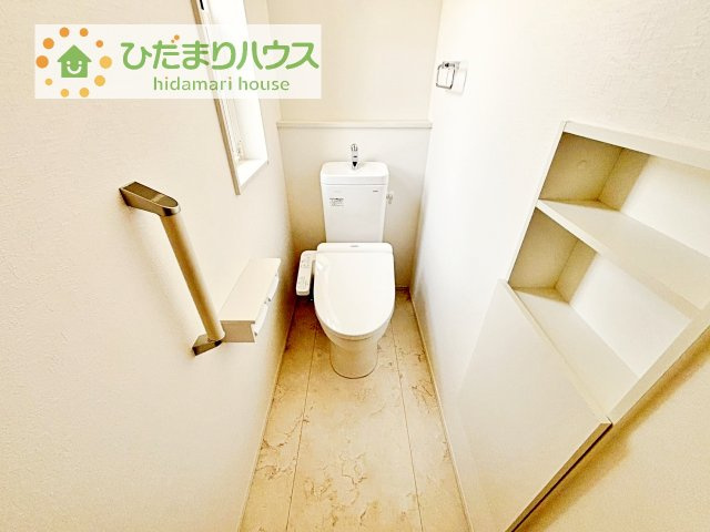 【トイレ】 | 筑西市市野辺　中古戸建 | 節水できるトイレで、少ないお水でもしっかりと洗浄してくれます！