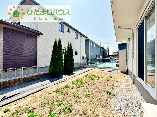 【庭】 | 筑西市市野辺　中古戸建 | お庭付物件になります！お庭遊びや、プールなどお子様も大喜び(^^)