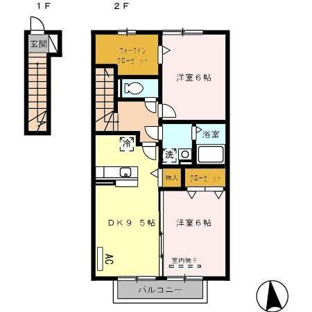 グランモアTOJIKIの間取り