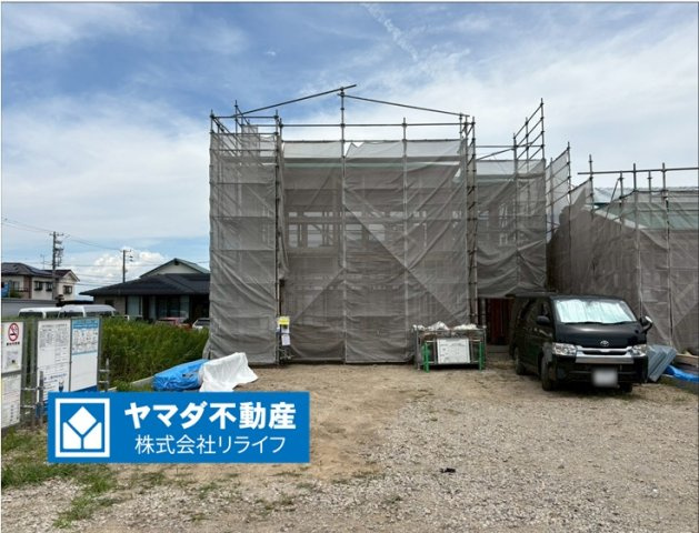 リーブルガーデン　岐阜市茶屋新田2丁目　全2区画分譲の外観|「現地（2026年6月9日）撮影」　
■外観写真　
■ヤマダ不動産　株式会社リライフ　