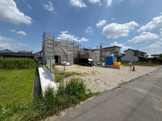 リーブルガーデン　岐阜市茶屋新田2丁目　全2区画分譲の外観|「現地（2026年6月19日）撮影」　
■全体写真　
■ヤマダ不動産　株式会社リライフ　