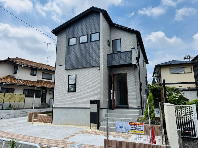 八王子市　北野台　新築一戸建て　２期の外観|～57坪超のゆとりある敷地　広い庭付き　控除や減税で優遇の長期優良住宅～