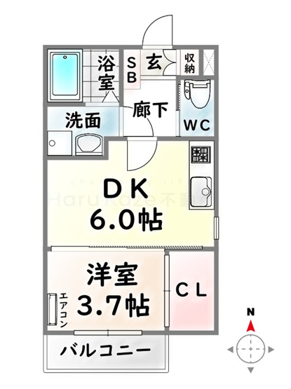 【間取り】 | ベネフィス観音【名古屋市賃貸・ネット無料】