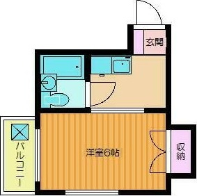 第二青和ハイツの間取り