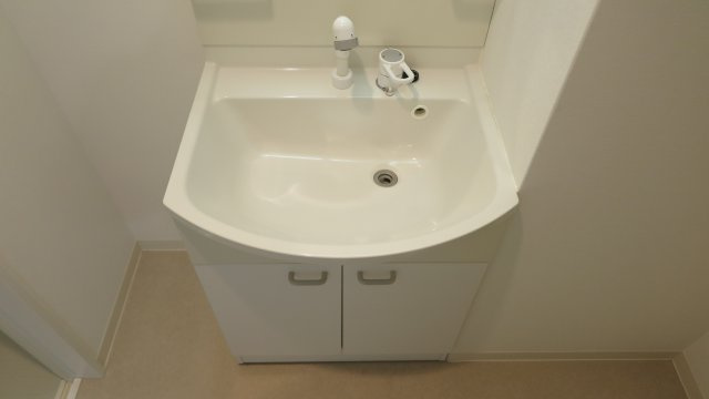 クレビオス難波EASTの洗面所
