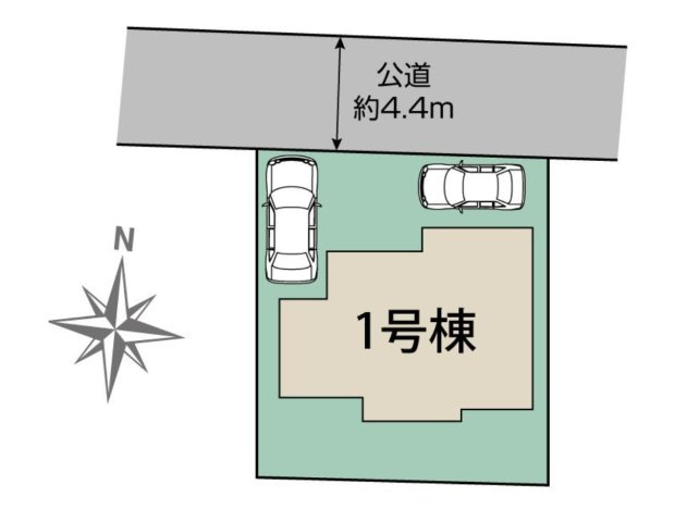 【区画図】 | □■平塚市花水台 新築戸建■□