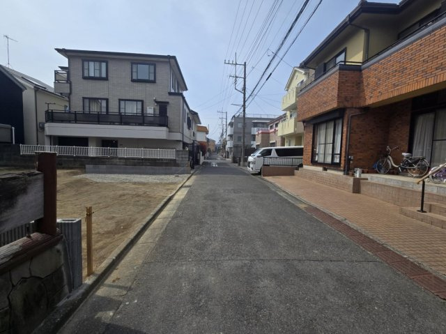 【前面道路含む現地写真】 | □■平塚市花水台 新築戸建■□