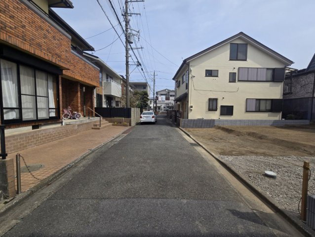 【前面道路含む現地写真】 | □■平塚市花水台 新築戸建■□
