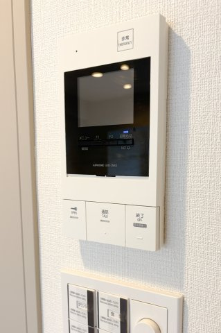 マイキャッスル水天宮前壱番館のセキュリティ|マイキャッスル水天宮前壱番館：ＴＶモニター付きインターホン画像です！
