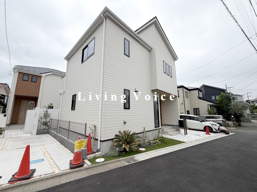 【仲介手数料０円】藤沢市辻堂6丁目　新築一戸建て　2号棟　全3棟の外観|2号棟　藤沢市辻堂6丁目　新築一戸建て　全3棟