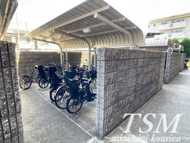 マンション新屋のその他共用部分|敷地内駐輪場