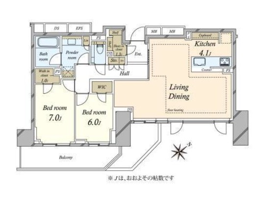 ★仲介手数料無料★The Parkhouse Kojimachi Residence(室内クリーニング済み）