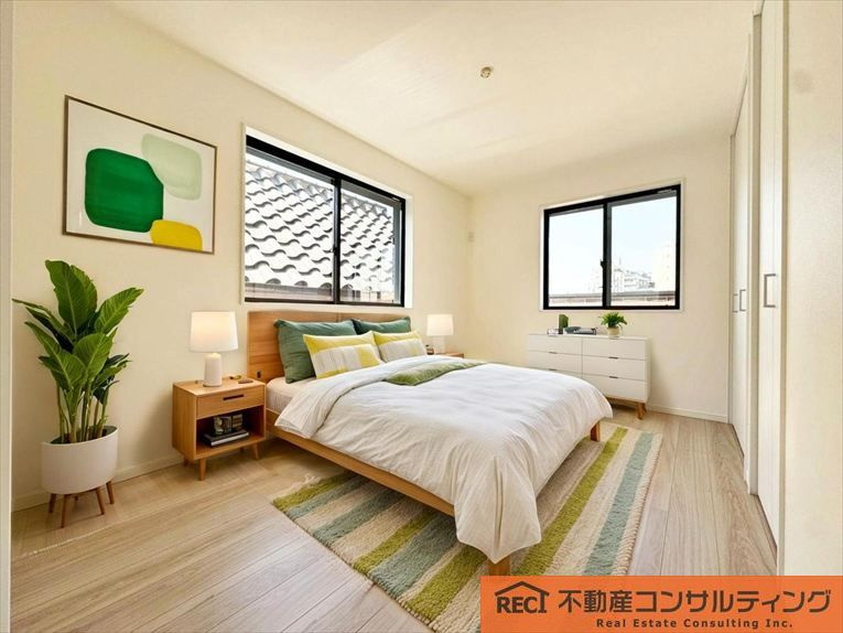 神戸市灘区篠原南町5丁目　新築戸建の寝室