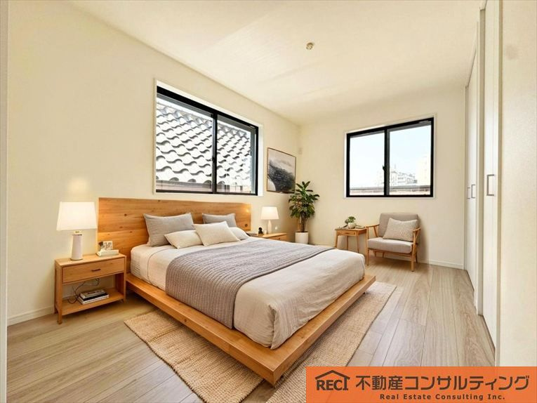 神戸市灘区篠原南町5丁目　新築戸建の寝室