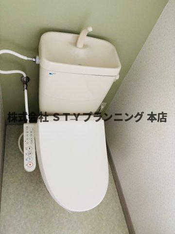 仲介手数料0円！フォレストサイドK-IIIのトイレ