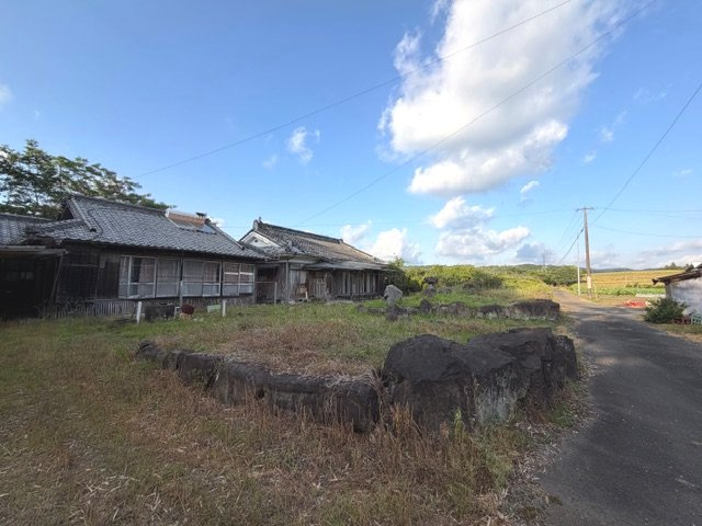 都城市高城町有水の売地の外観