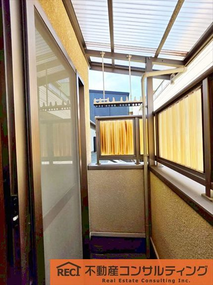 神戸市灘区篠原南町4丁目　中古戸建のバルコニー