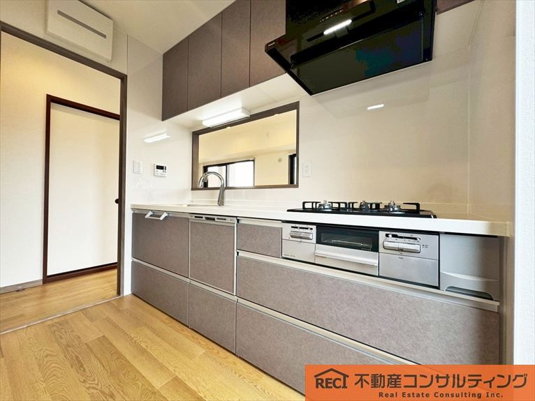 ハイエクセル芦屋南のキッチン|約75㎡の広々3LDK！