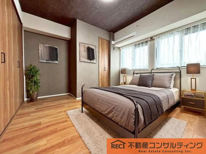 夙川グランドハイツの寝室
