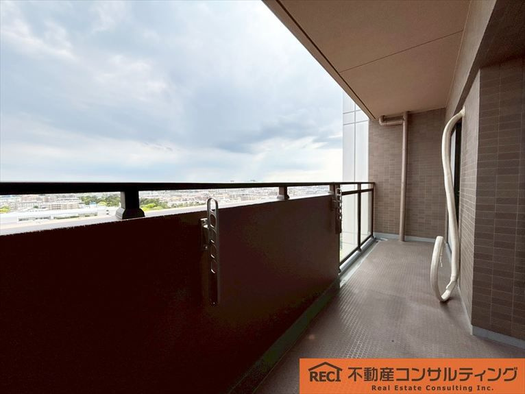 夙川グランドハイツのバルコニー