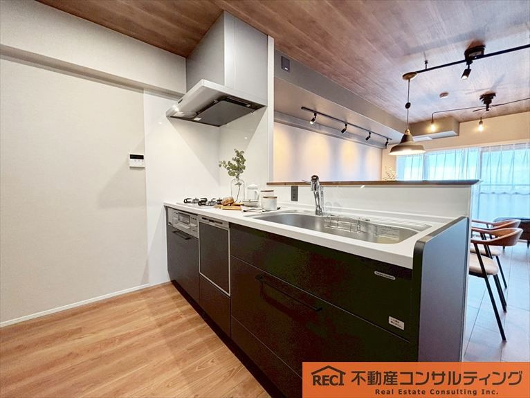 夙川グランドハイツのキッチン|香櫨園小学校徒歩6分