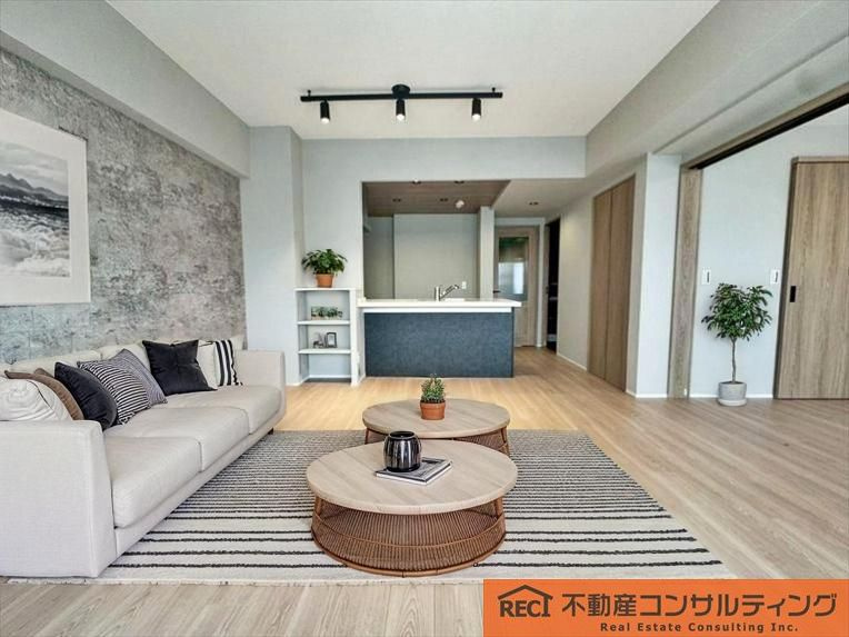 コスモシティ住吉川公園A棟の洋室
