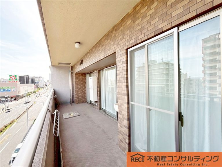 セレッソコート甲南森南町のバルコニー