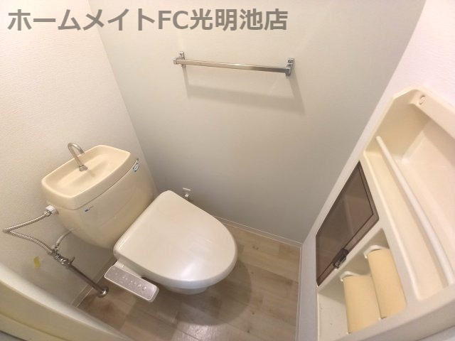 USハーモニーB棟のトイレ