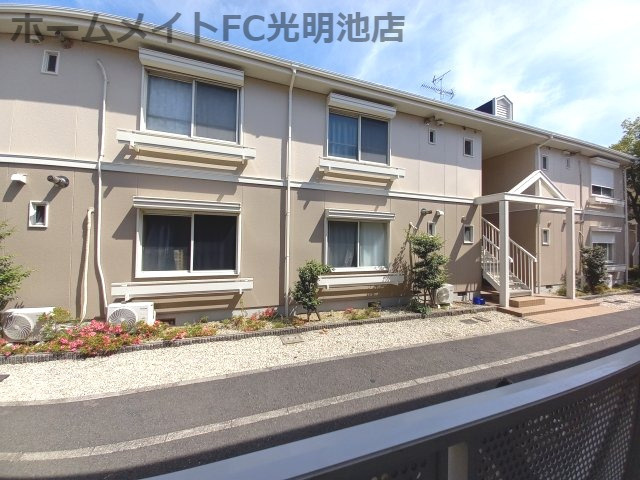 USハーモニーB棟の展望