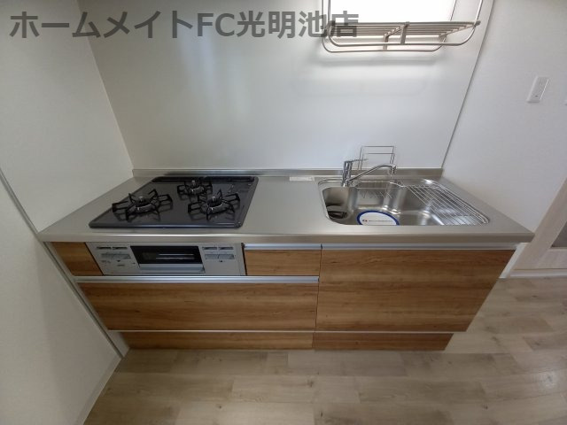 USハーモニーB棟のキッチン