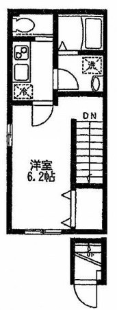 新宿区大久保２丁目のアパート