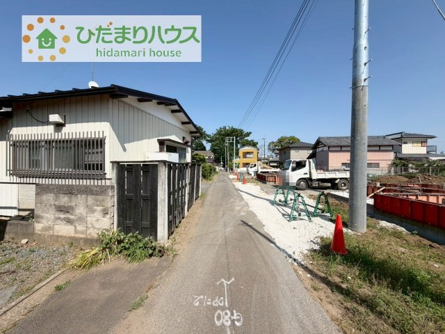 【前面道路含む現地写真】 | 土浦市真鍋5丁目2086番　新築戸建　A号棟 | （5/18撮影）
