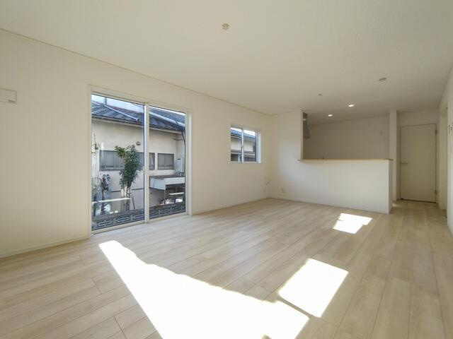 久留米市善導寺町飯田の新築一戸建の居間・リビング| 