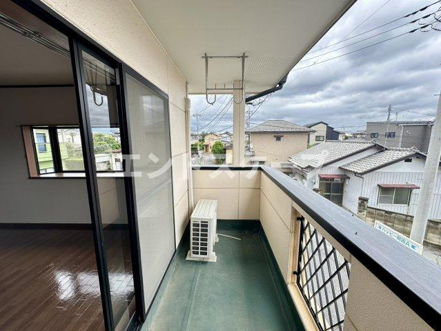 ハッピー岡田Ａのバルコニー|高崎、前橋のお部屋探しはエンドスケープまで！お客様の理想お聞かせ下さい♪