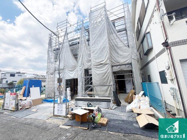 大阪市平野区西脇　第1期　新築一戸建ての外観|現在建築中！落ち着いた街並みで新生活を始めることが出来そう！周辺の物件も併せてご紹介させて頂きます！