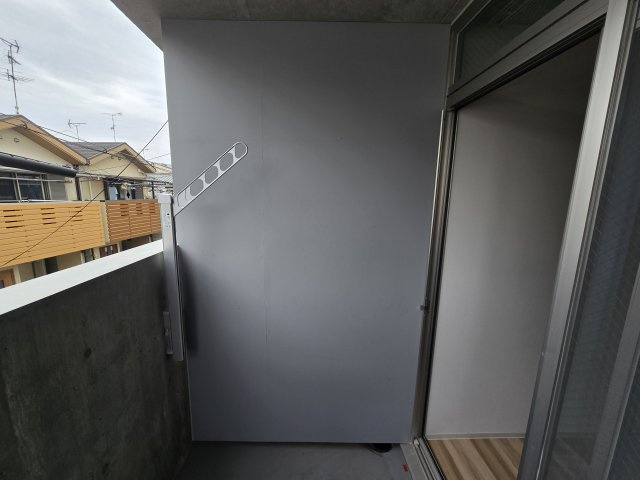 チャトラのバルコニー