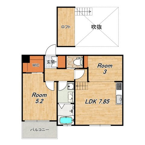 チャトラの間取り