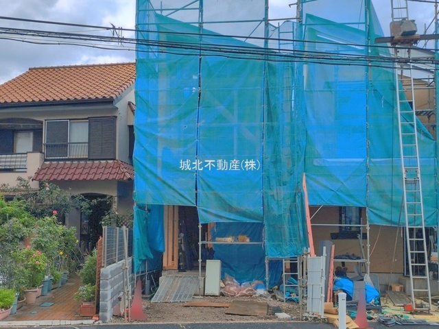 練馬区南小泉1丁目 全3棟 1号棟の外観|現地(2026年6月9日撮影)