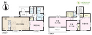 土浦市真鍋5丁目2086番　新築戸建　C号棟の画像