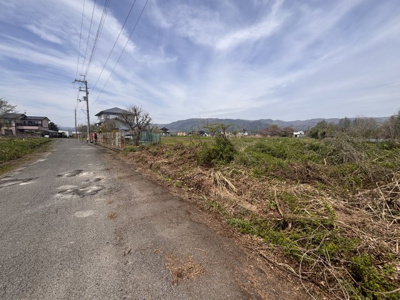 【前面道路含む現地写真】 | 高島市今津町北仰5-12　売土地