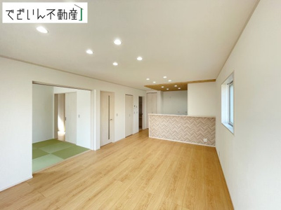 【居間・リビング】 | 深谷市上柴町西1丁目　新築住宅 | ≪1号棟≫
現地(2026年5月撮影)