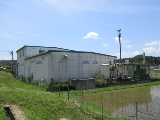 高槻市大字田能小字永田の工場の外観