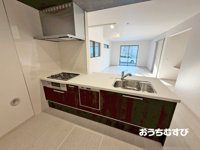 名古屋市名東区小井堀町1期(全3棟)のキッチン