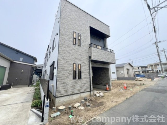 茅ヶ崎市下町屋2丁目　新築戸建　1号棟の外観|2026.6.14撮影◇