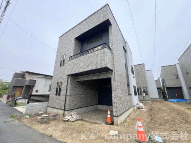 茅ヶ崎市下町屋2丁目　新築戸建　1号棟の外観|2026.6.14撮影◇