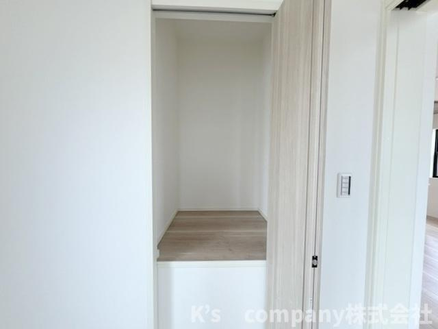 茅ヶ崎市下町屋2丁目　新築戸建　1号棟の収納|和室の収納スペース◇奥行きがあります。