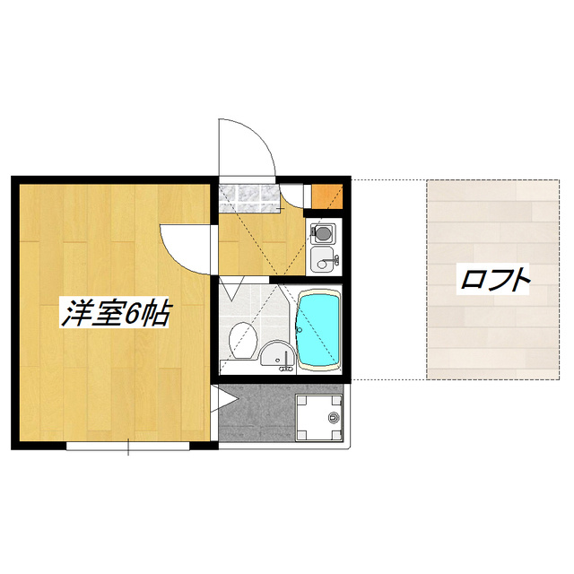 レオパレス高砂の間取り