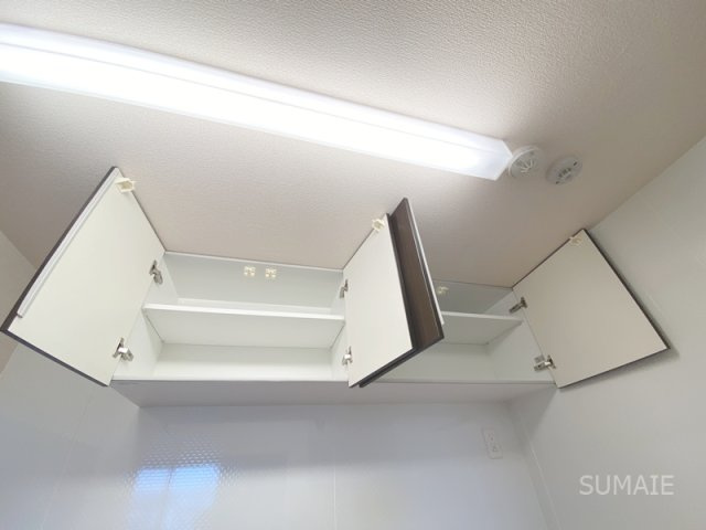 グリーンレジデンス葉月の収納|キッチンの吊戸棚！